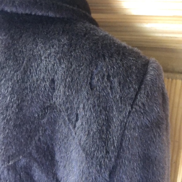 Cinzia Rocca Piacenza Baby Llama Brown Classic Italian Coat size 8 - Picture 10 of 10